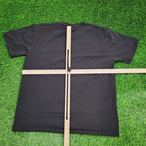 Vintage Cactus Floral Shirt XL 23x27 Black Western - Picture 3 of 12